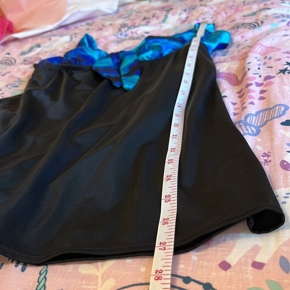 Inches Away for Longitude Swim Graphic Tie Front Swim Dress - Picture 12 of 13